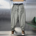 Corduroy Casual Harem Loose Carrot Pants