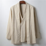Fake Two-piece Retro Casual Loose Shirt
