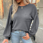 Zeagoo Long Sleeve Backless Hollow Knit Sweater for Women Casual Work Office Loose Fit 2026 | Under