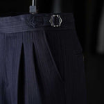 Vintage Paris Button Drape Business Pants