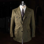 Italian Vintage Faux Suede Casual Slim Jacket