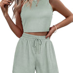 Zeagoo 2 Piece Summer Outfits Lounge Sets