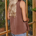 Zeagoo Women's Silk Satin Tank Tops