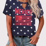 Zeagoo American Flag Shirts Short Sleeve Patriotic Shirt