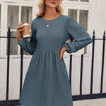Zeagoo Women's Casual Knit Sweater Dress with Pockets
