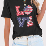 Zeagoo American Flag Shirts Short Sleeve Patriotic Shirt