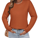 Zeagoo Sweaters for Women Fall Outfits Long Sleeve Knit Pullover Tops