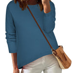 Zeagoo Sweaters for Women Fall Outfits Long Sleeve Knit Pullover Tops