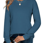 Zeagoo Sweaters for Women Fall Outfits Long Sleeve Knit Pullover Tops