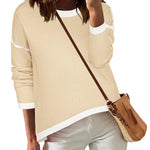 Zeagoo Sweaters for Women Fall Outfits Long Sleeve Knit Pullover Tops