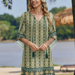 Zeagoo Women's Boho Mini Dress with Pockets (US Only)