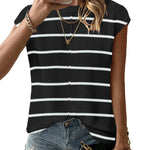 Zeagoo Cap Sleeve Sweater Vest Sleeveless Knit Tops