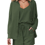 Zeagoo 3 Piece Linen Set