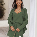 Zeagoo 3 Piece Linen Set