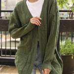 Zeagoo Cardigan Fall Winter Open Front Sweater