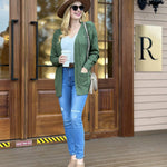 Zeagoo Cardigan Fall Winter Open Front Sweater