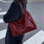 Patricia™ | Glossy Leather Bag