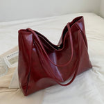 Patricia™ | Glossy Leather Bag