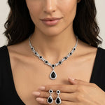 Vera - Elegant crystal jewelry set