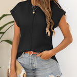 Zeagoo Cap Sleeve Sweater Vest Sleeveless Knit Tops
