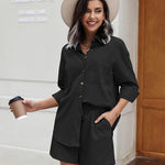 Zeagoo 3 Piece Linen Set