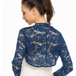 Zeagoo Women's Bolero Shrugs Crochet Lace Open Cardigan