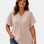 Alwena | V-neck blouse