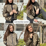Zeagoo Classic Bomber Jacket Windbreaker with Pockets
