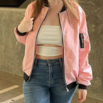 Zeagoo Classic Bomber Jacket Windbreaker with Pockets