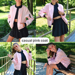 Zeagoo Classic Bomber Jacket Windbreaker with Pockets