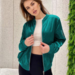 Zeagoo Classic Bomber Jacket Windbreaker with Pockets