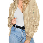 Zeagoo Classic Bomber Jacket Windbreaker with Pockets