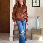 Zeagoo Classic Bomber Jacket Windbreaker with Pockets