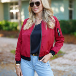 Zeagoo Classic Bomber Jacket Windbreaker with Pockets