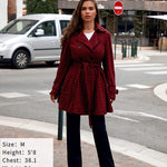 Zeagoo Double-Breasted Thick Wool Coat Jacket