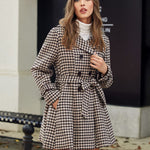 Zeagoo Double-Breasted Thick Wool Coat Jacket