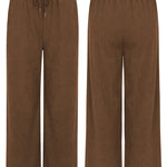Zeagoo Drawstring Long Pants with Pockets