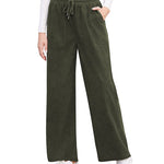 Zeagoo Drawstring Long Pants with Pockets