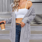 Zeagoo Cardigan Fall Winter Open Front Sweater