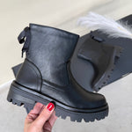 Valeria - Ankle boots with elegant bow