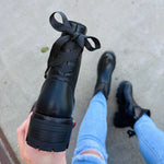 Valeria - Ankle boots with elegant bow