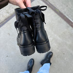 Valeria - Ankle boots with elegant bow