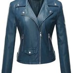 Nuria - Durable and elegant leather jacket