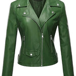 Ana - Durable and elegant leather jacket