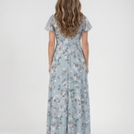ROCÍO | Irene Floral Chiffon Maxi Dress