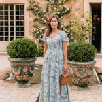 ROCÍO | Irene Floral Chiffon Maxi Dress