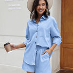 Zeagoo 3 Piece Linen Set