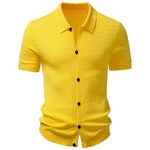 Men's Lightweight Knit Cardigan | Stylish Slim Fit Summer Essential