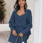 Zeagoo 3 Piece Linen Set