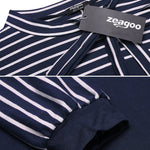 Zeagoo Bow Tie Neck Long Sleeve Shirts Work Tops